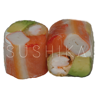 Aromaki Ebi Saumon (6 pcs)